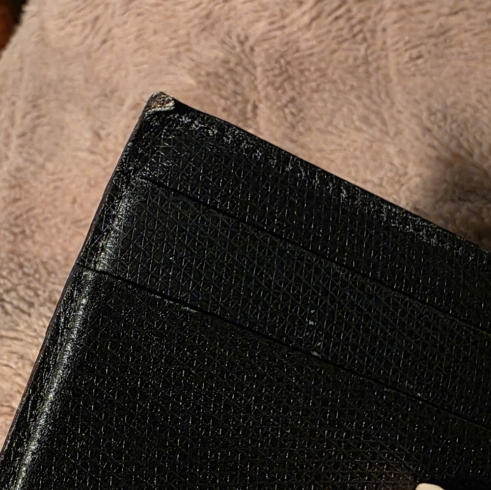 Gucci Dark Green Leather Cardholder/Money Clip - Picture 5 of 6